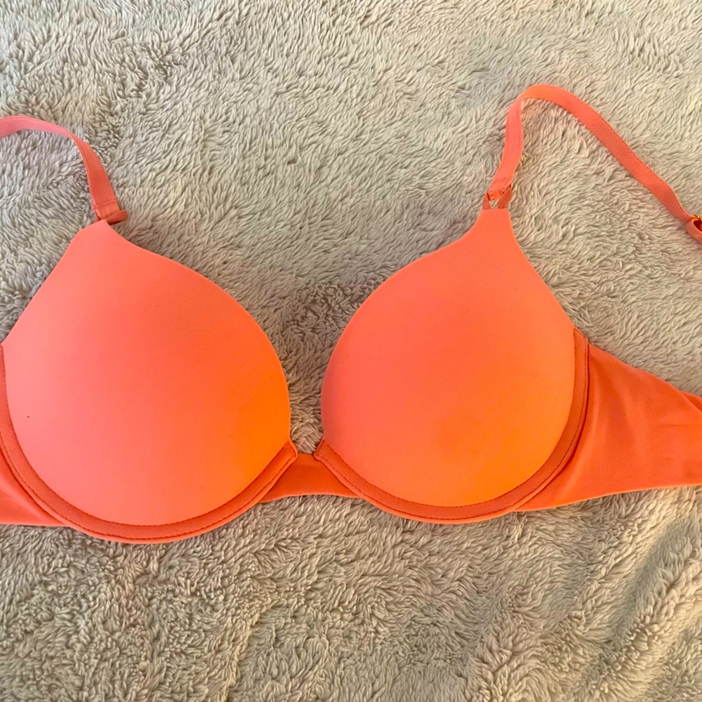 Soma Push Up Bra in rich melon color